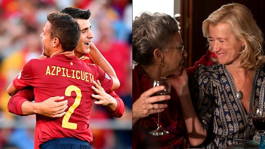 España (25%) impulsa una vez más las audiencias de La 1 y propicia el máximo de temporada de 'Cuéntame' (11.1%)