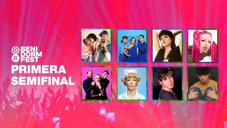 Primera semifinal Benidorm Fest 2024: canciones y orden de los participantes que aspiran a Eurovisión