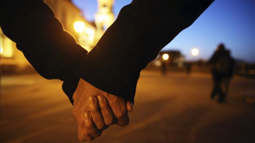 Cadena humana con motivo del 70 aniversario de los bombardeos en Dresde, Alemania