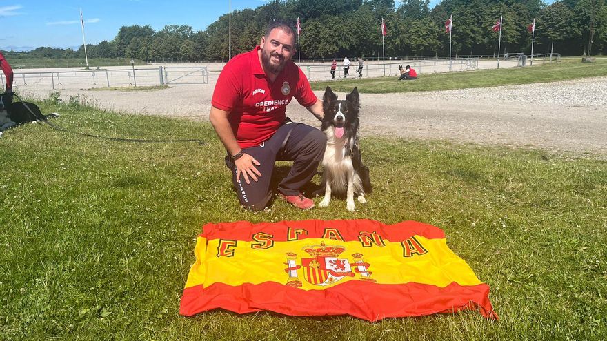 Dos adiestradores cordobeses, entre los mejores del mundo en "jugar a la obediencia"