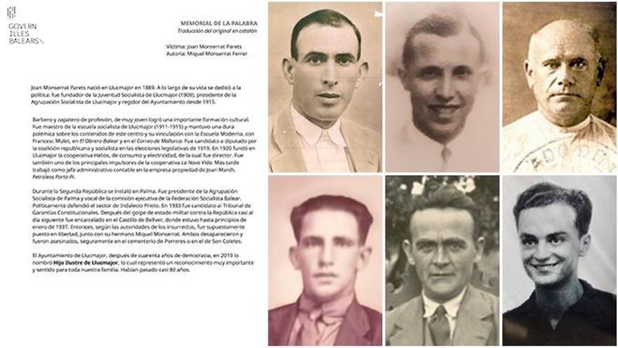 Cartas de familiares de víctimas del franquismo: "Los fascistas arrancaron de golpe tu vida y nos prohibieron llorar"