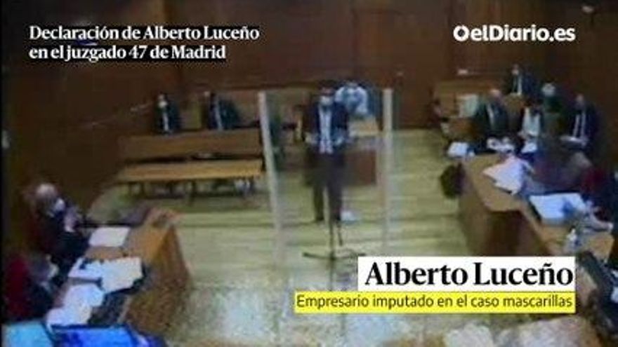 VÍDEO | Luis Medina se presenta ante el juez como un "broker" de pollo y carne de cerdo