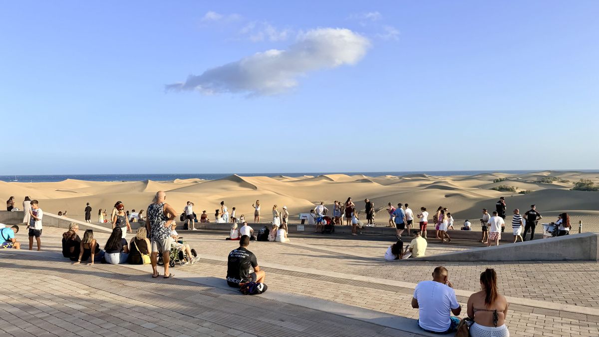 Gran Canaria intensifica la vigilancia en las Dunas de Maspalomas con un dispositivo especial al atardecer