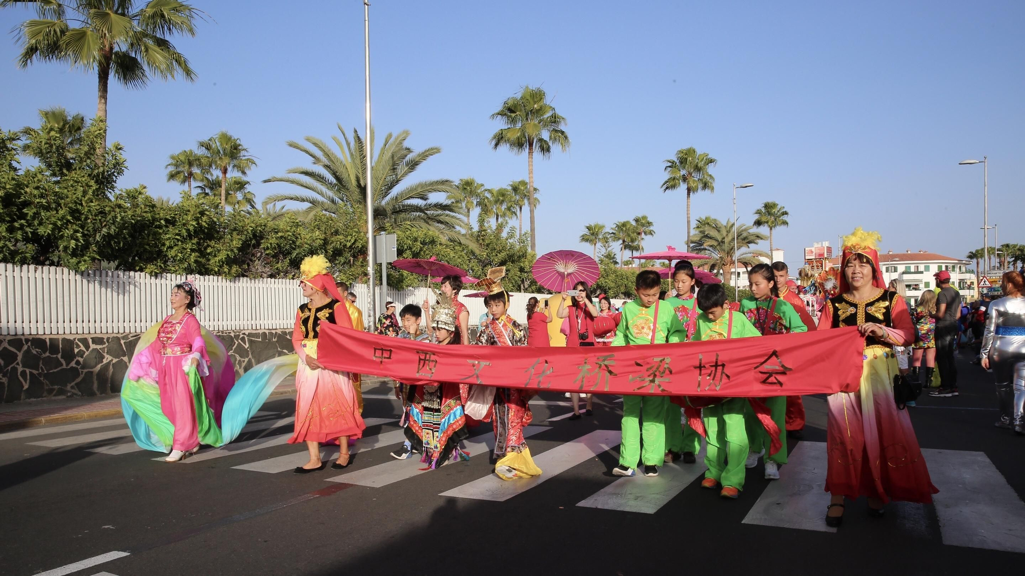 Cabalgata del Carnaval de Maspalomas.