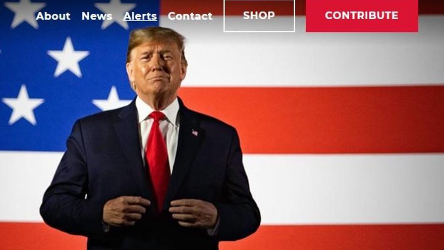 Trump cerró su plataforma de comunicación a menos de un mes de estrenarla