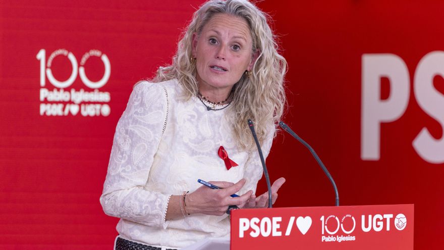 La portavoz del PSOE, Montse Mínguez, en una imagen de archivo
