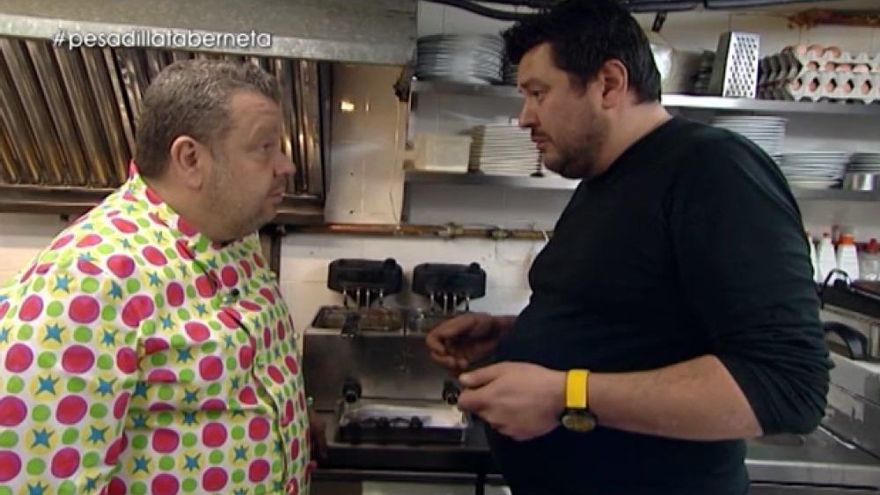 Alberto Chicote en 'Pesadilla en la cocina'