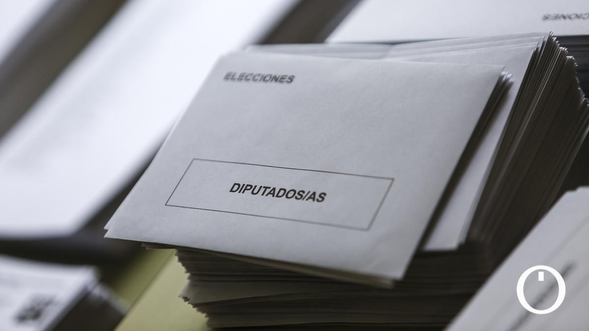 Sobre para votaciones en procesos electorales.