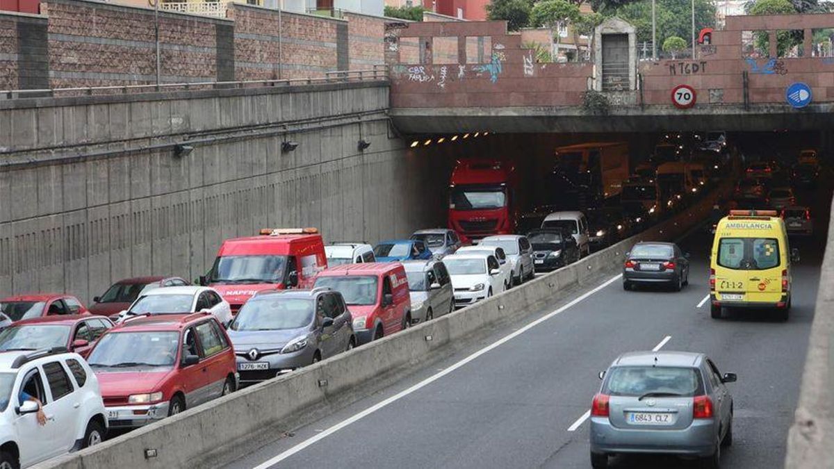 Túnel Julio Luengo, en Las Palmas de Gran Canaria