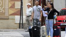 Turistas en Barcelona