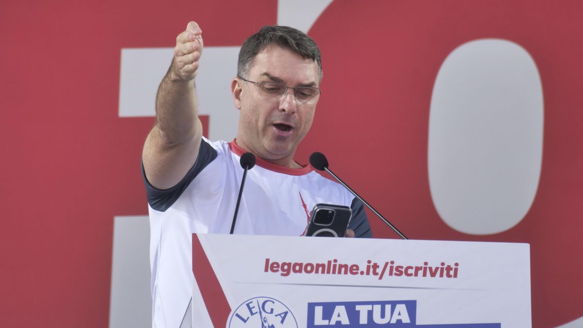 Flavio Bolsonaro, hijo del expresidente brasileño, en una imagen de archivo