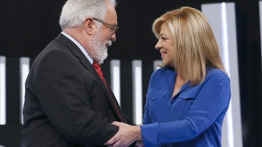 Cañete culpa al PSOE de la herencia económica y Valenciano niega la recuperación