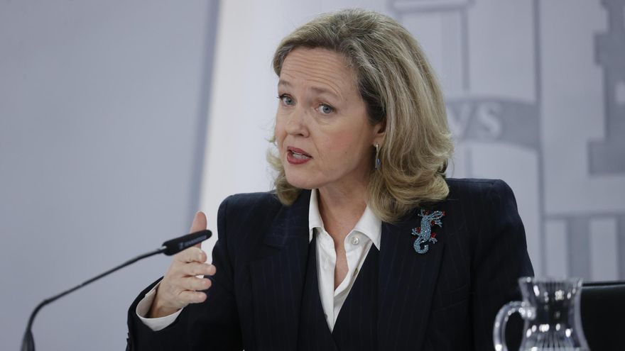La vicepresidenta primera y ministra de Asuntos Económicos y Transformación Digital, Nadia Calviño.