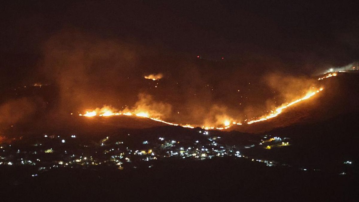 Bomberos de Líbano denuncian que Israel está provocando a propósito incendios forestales en el sur del país