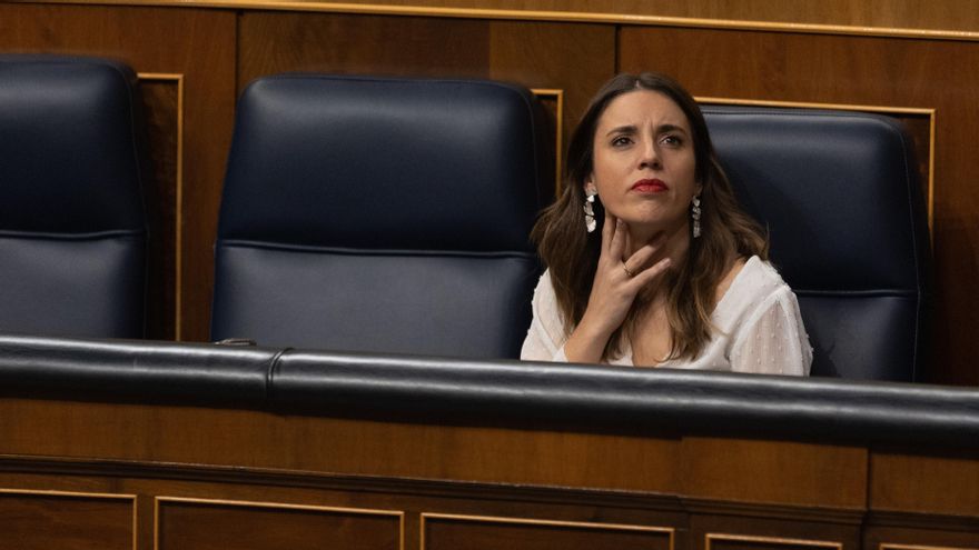 La ministra de Igualdad, Irene Montero.
