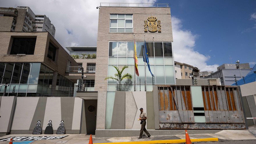 La embajada de España en Caracas (Venezuela)