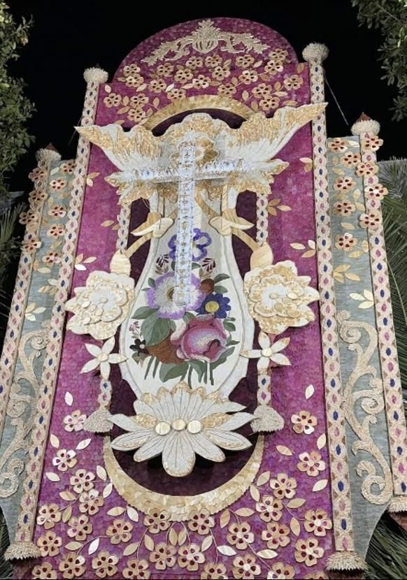 Cruz de La Rosa en Villa de Mazo (La Palma). Foto: Nuevo Surco.