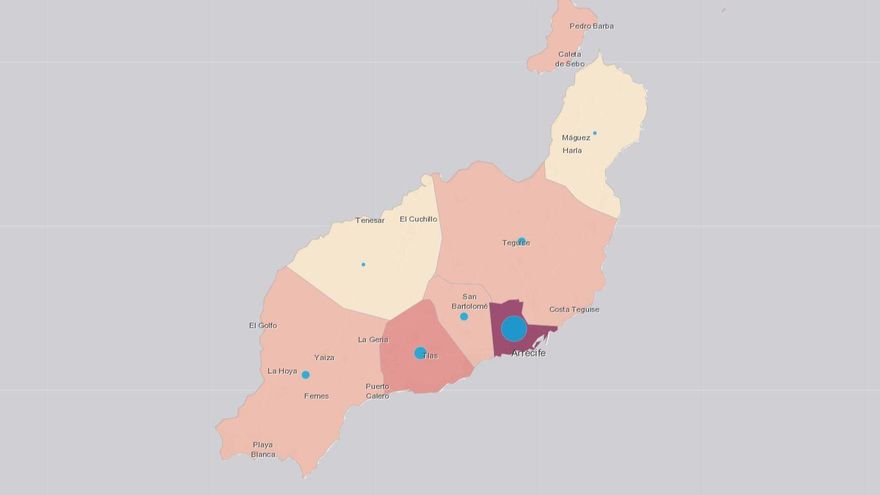 Casos activos de coronavirus en Lanzarote este miércoles 3 de febrero