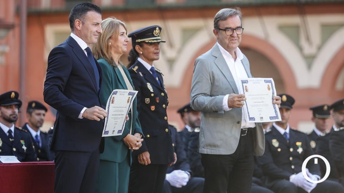 Acto de la Policía Nacional para celebrar su patrón, los Santos Ángeles Custodios