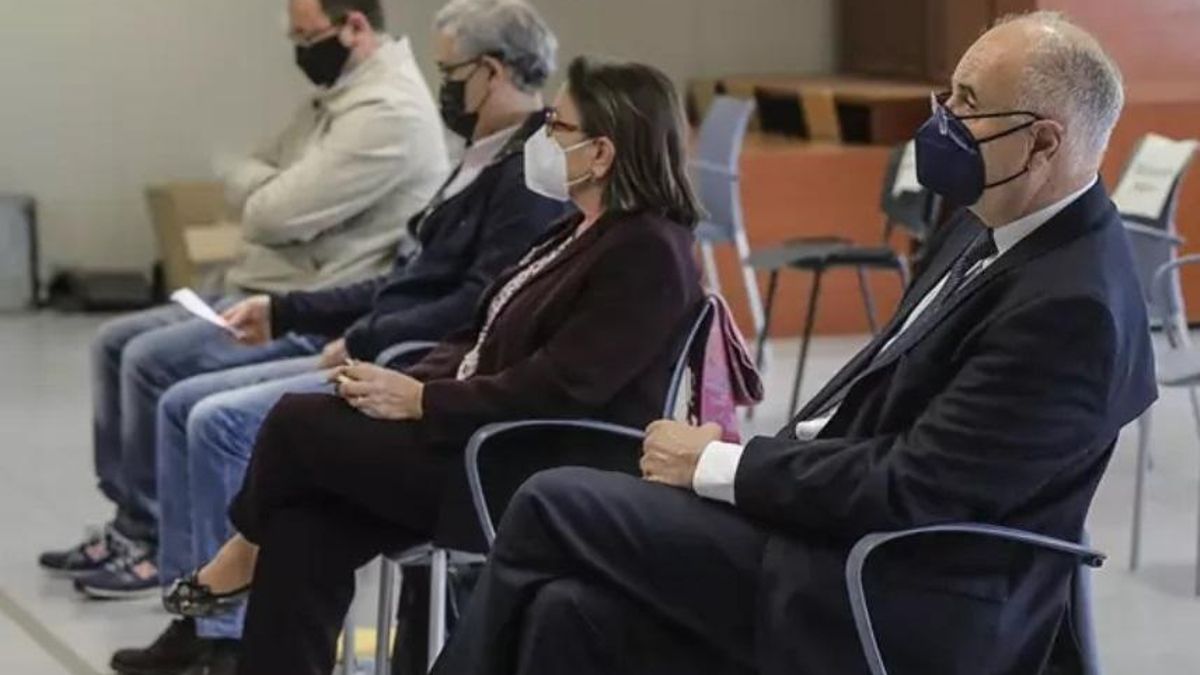 Blasco, Sanjuán, Murcia y Tauroni en el juicio de Cooperación