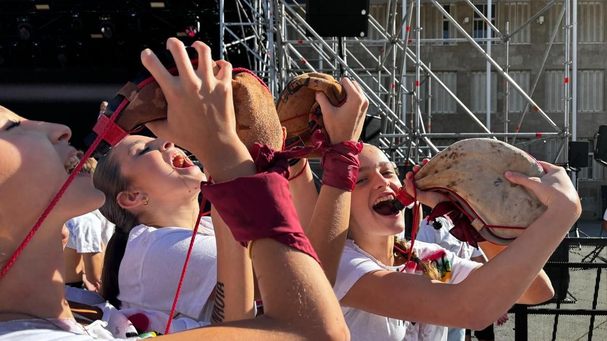 Logroño espera el lanzamiento del cohete de las fiestas de San Mateo