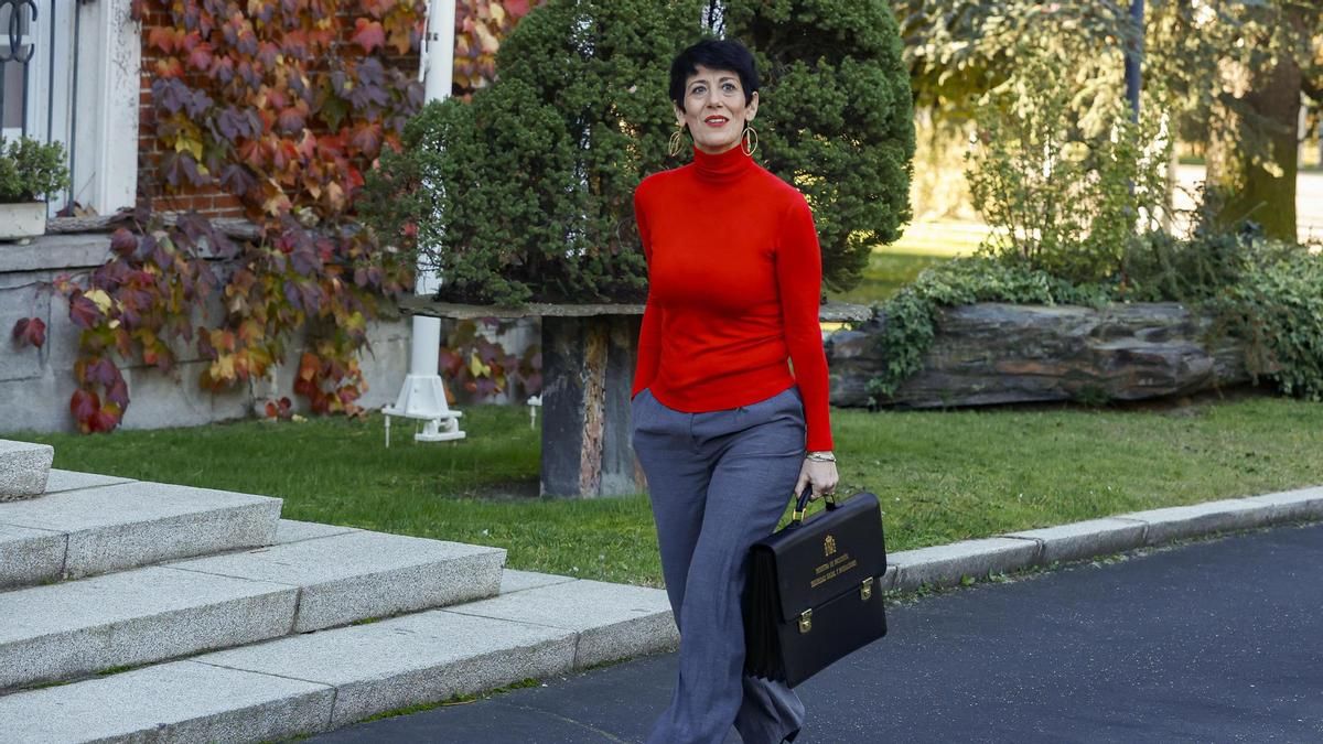 La ministra de Inclusión, Seguridad Social y Migraciones, Elma Saiz