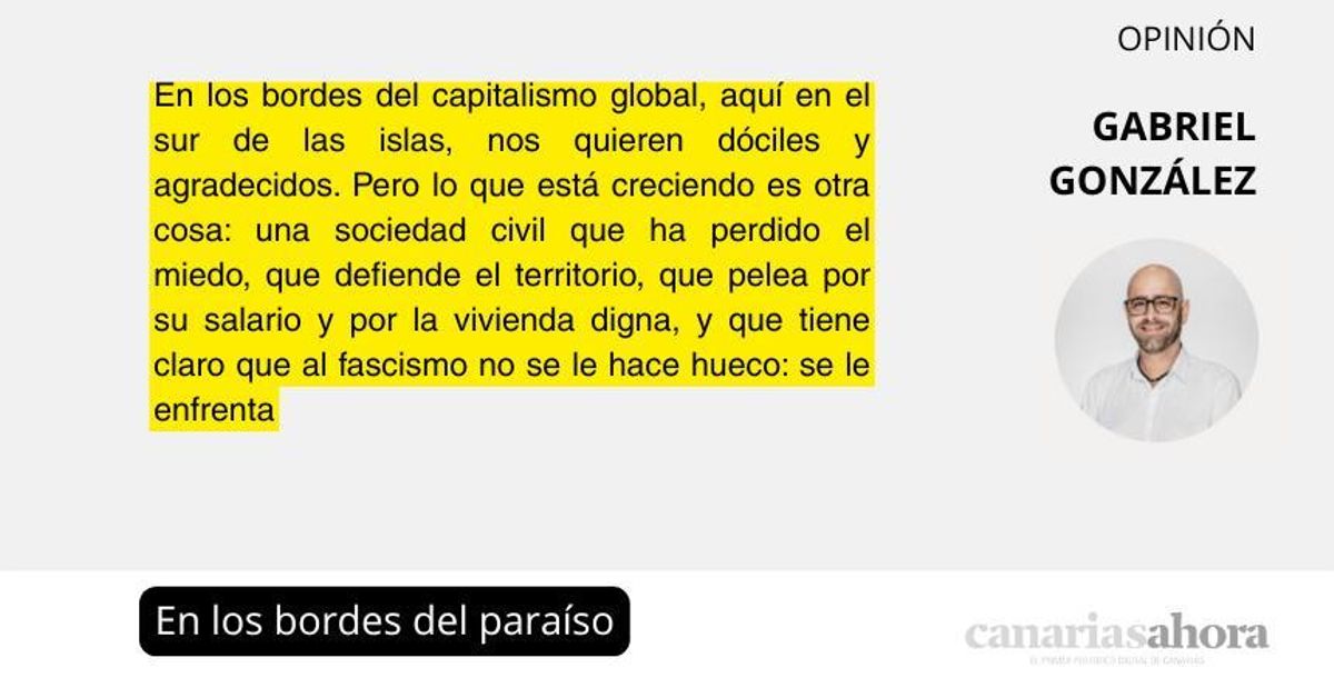 En los bordes del paraíso