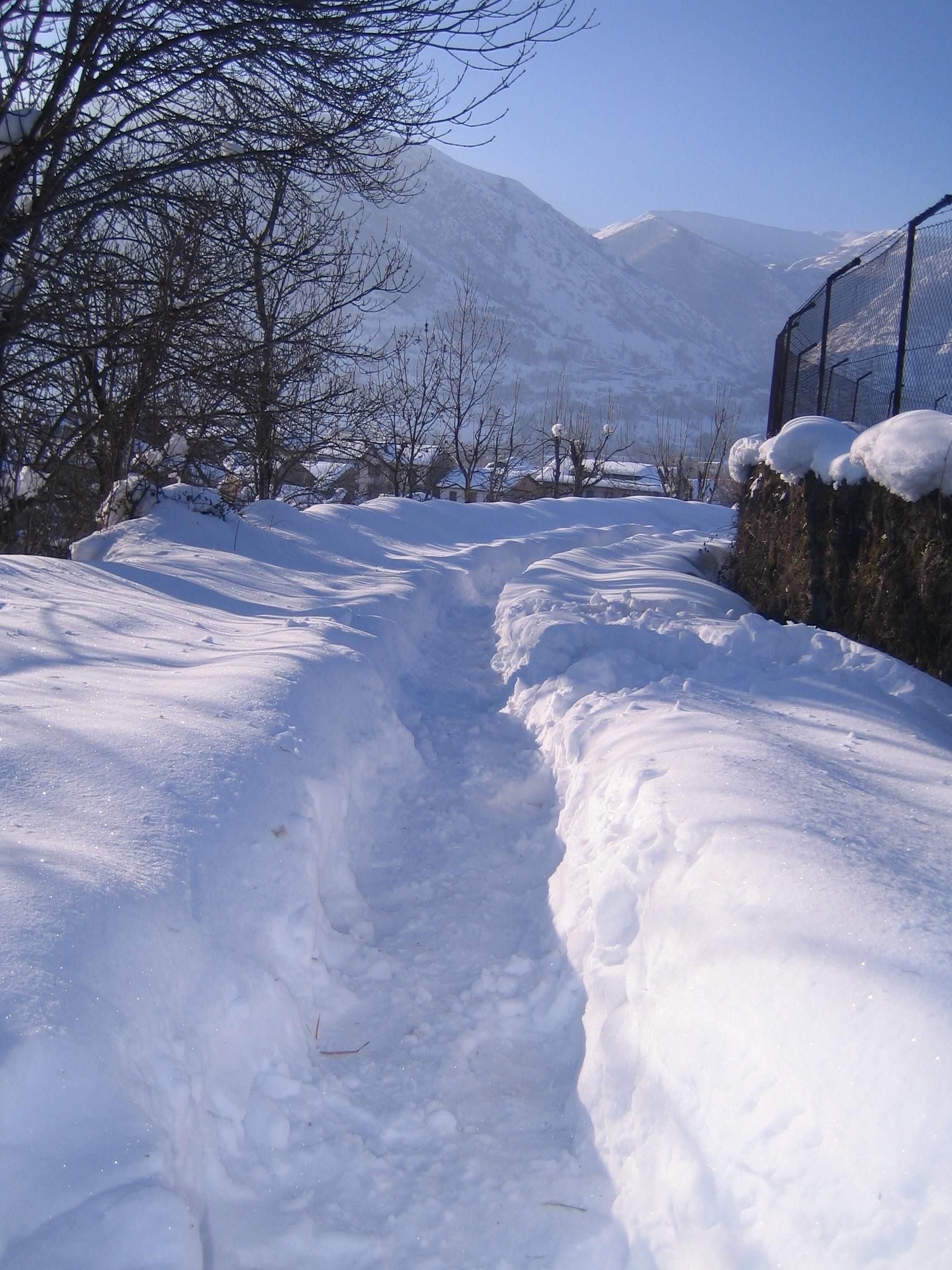 Senderos en la nieve (2006).