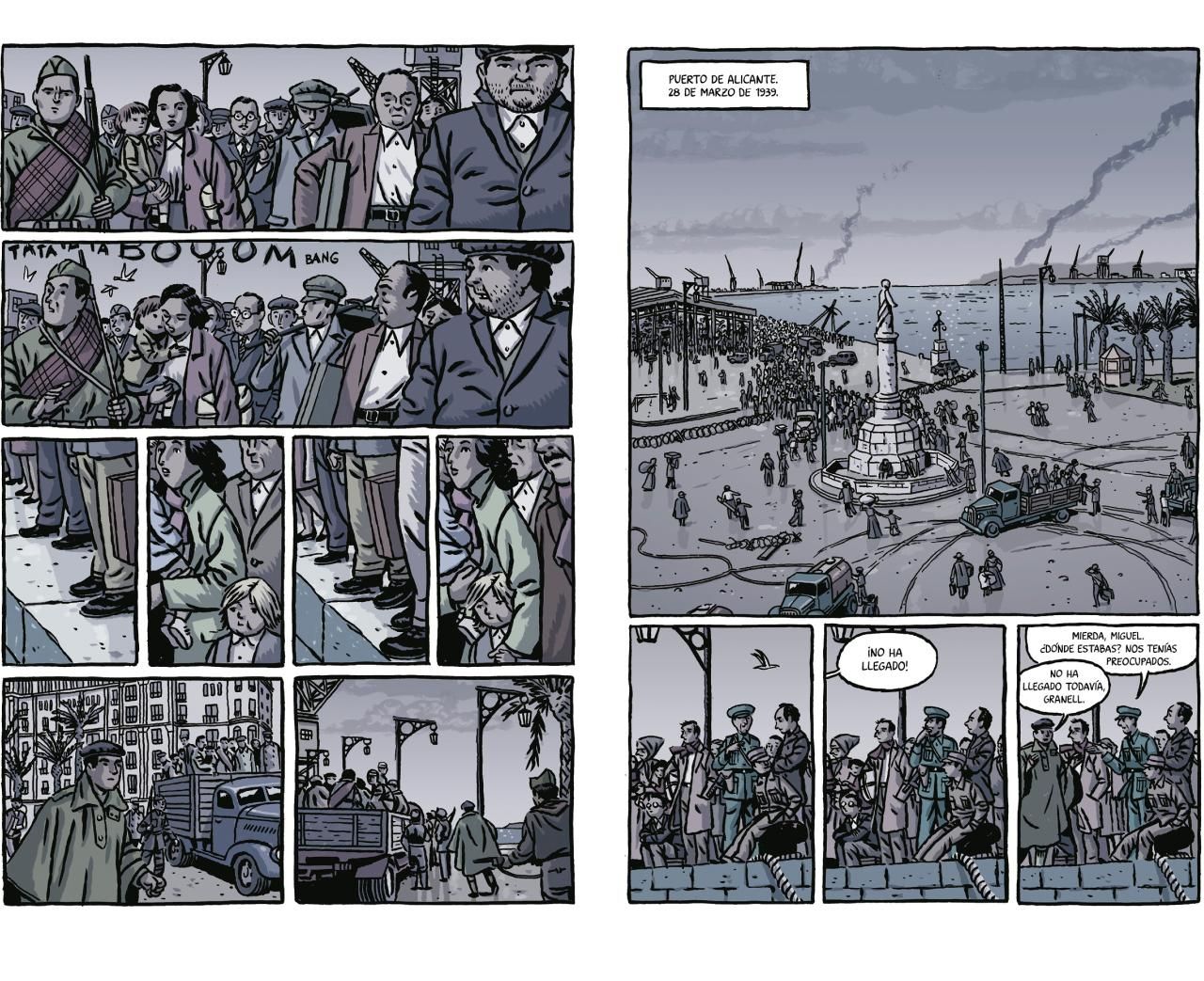 Viñetas de 'Los surcos del azar', de Paco Roca