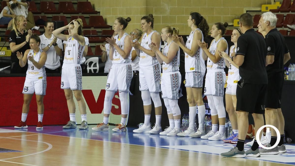 Las imágenes del España - Bélgica