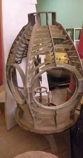 Primera linterna de 1903 del antiguo Faro de Fuencaliente.