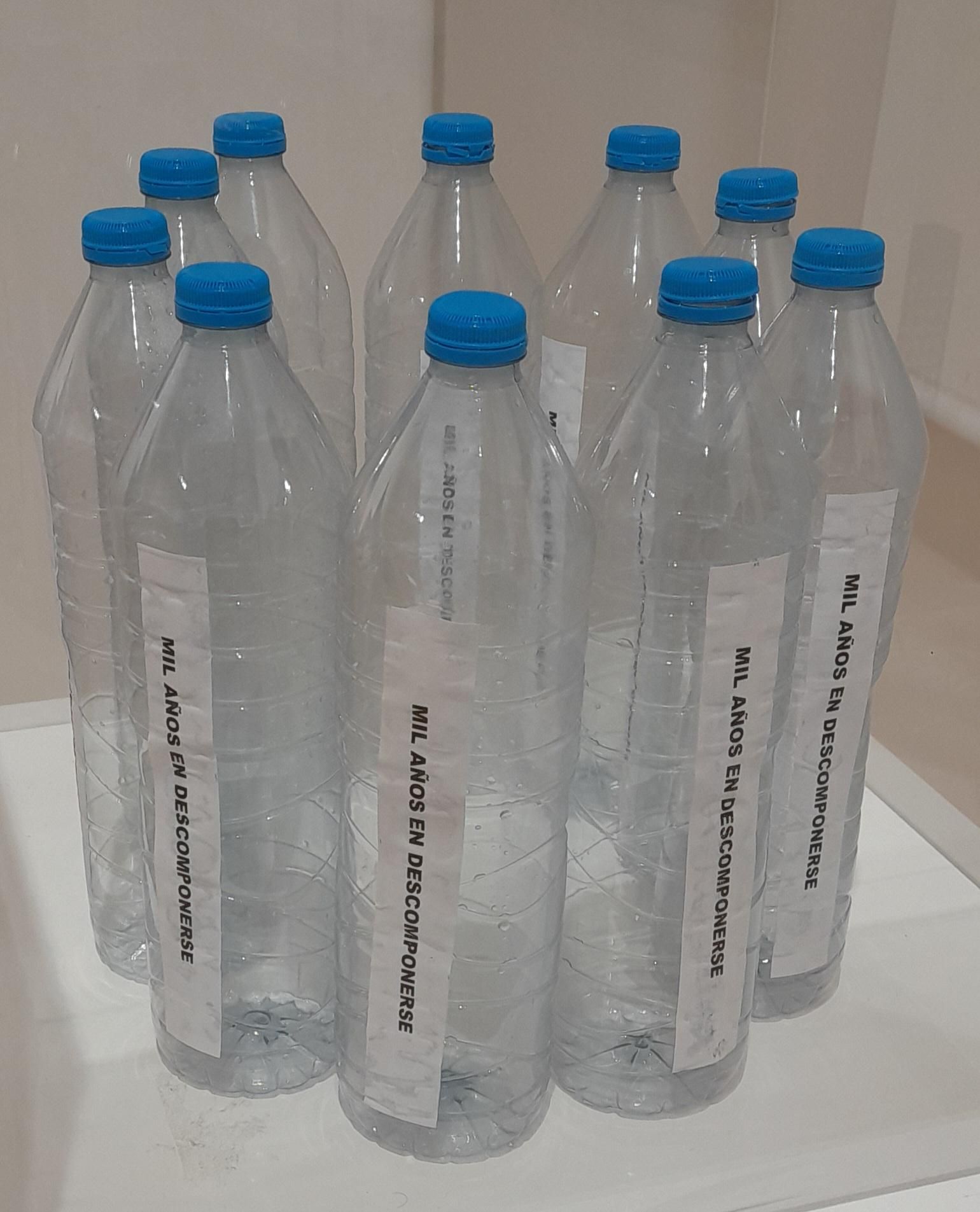 Estas botellas tardan mil años en descomponerse