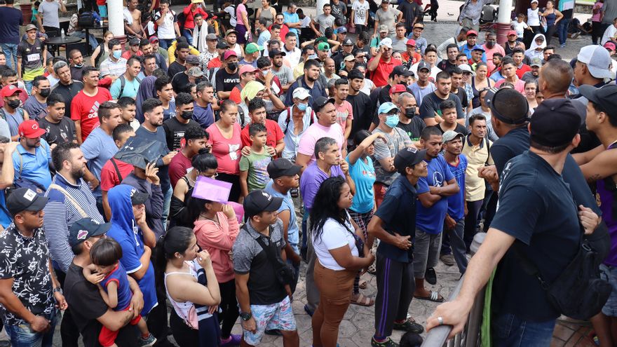 Migrantes en sur de México piden condiciones para evitar tragedias como Texas