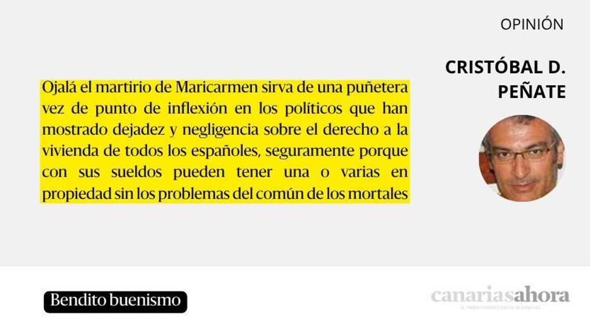 Bendito buenismo