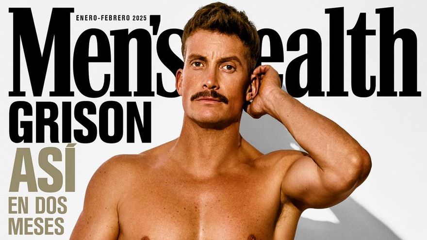 Grison, de 'La Revuelta' a protagonizar la portada de la revista Men's Health: "Diez kilitos me he quitado"