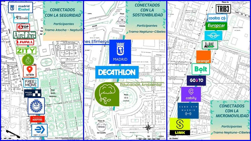 Madrid corta el tráfico entre Atocha y Colón el domingo para celebrar la Semana de la Movilidad