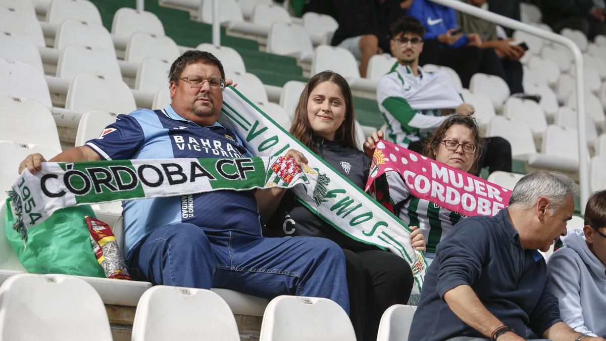 Grada Blanquiverde del Córdoba CF - Granada CF