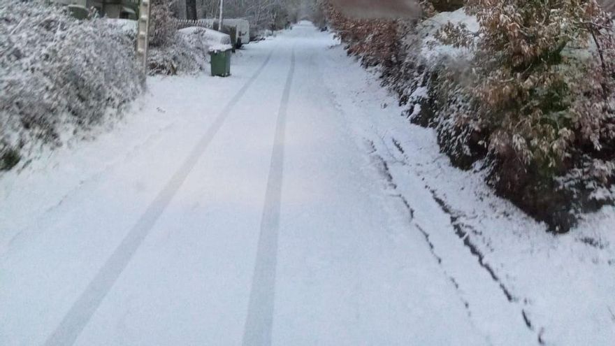 Toda Castilla y León en aviso por nieve este viernes con nivel naranja en cinco provincias