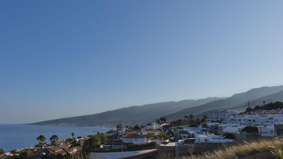 Viviendas en el municipio de El Rosario, en Tenerife.