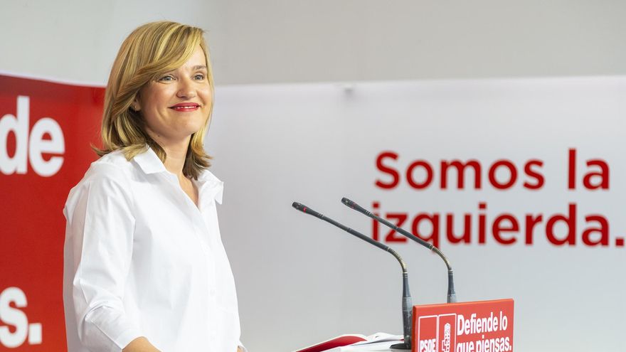 La portavoz del Comité Electoral para las Elecciones Municipales y Autonómicas de 2023 y ministra de Educación y FP, Pilar Alegría