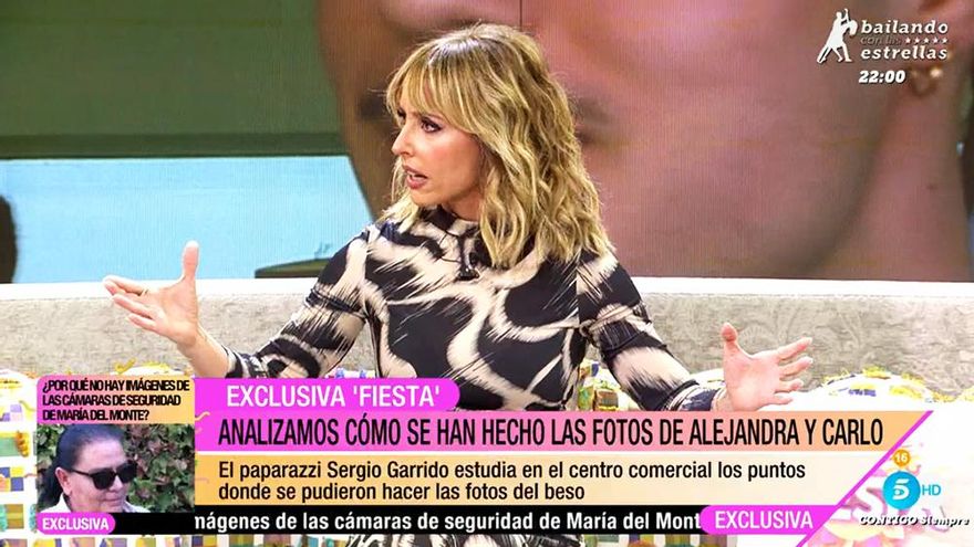 Emma García explota en 'Fiesta' por una bronca en plató: "¡Me quieres dejar hablar, coño!"