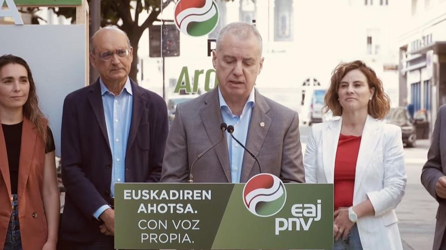 Urkullu aparece con perfil institucional en la campaña del PNV tras once días de ausencia
