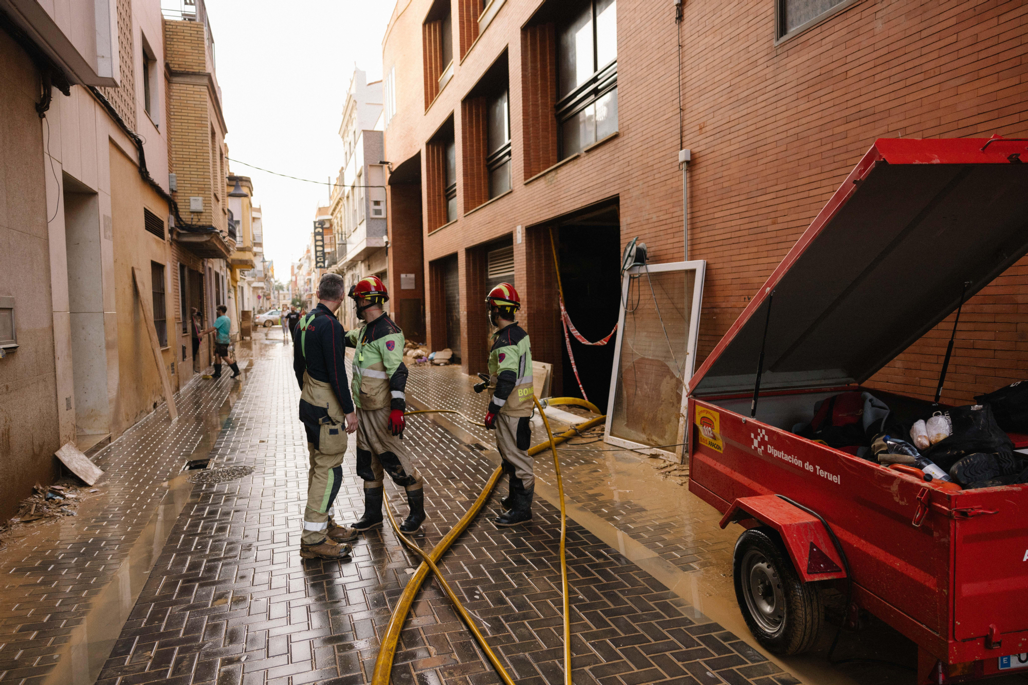 Limpieza de las calles de Catarroja