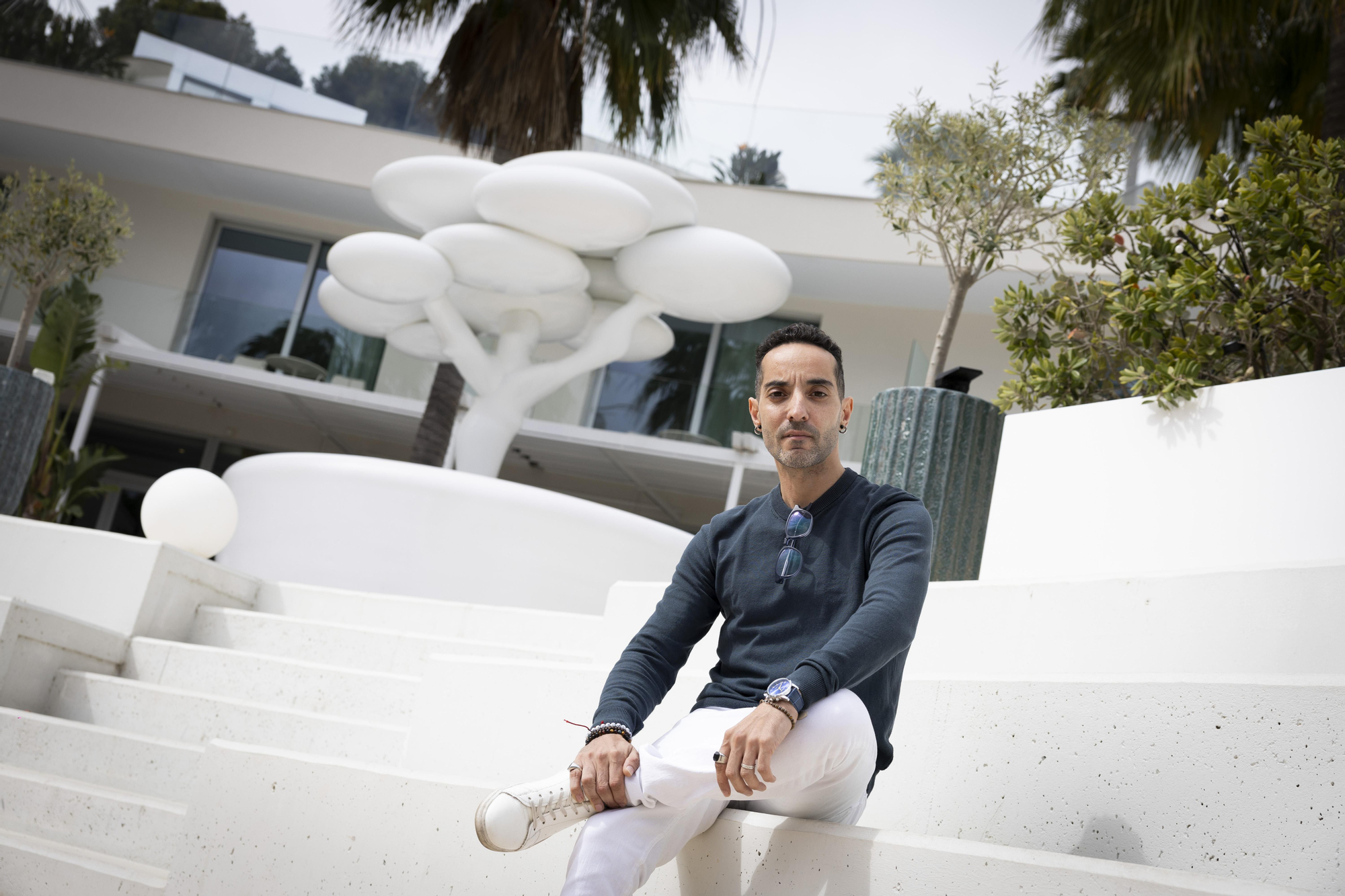 Óscar, en las instalaciones que ocupó el restaurante Merchants by the Sea