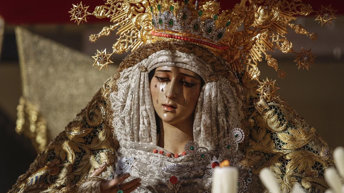 Salida procesional de la Hermandad de La O, en imágenes