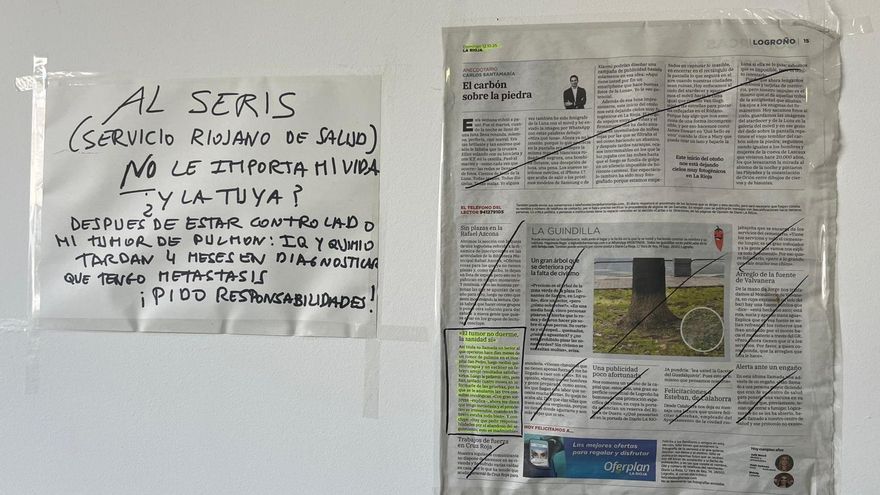 "Tras controlar mi cáncer, tardan cuatro meses en diagnosticarme metástasis": denuncian retrasos en las pruebas radiológicas en La Rioja