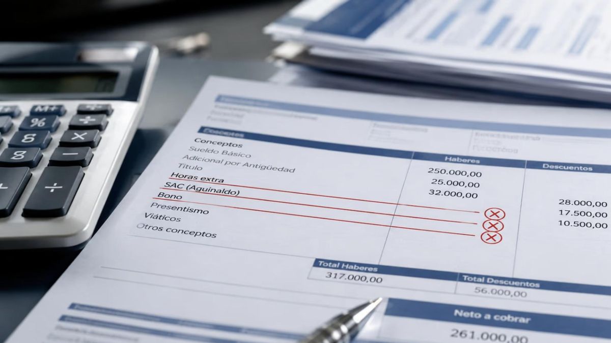 A partir de ahora, determinados componentes del recibo de sueldo quedan eliminados de los aportes sindicales.