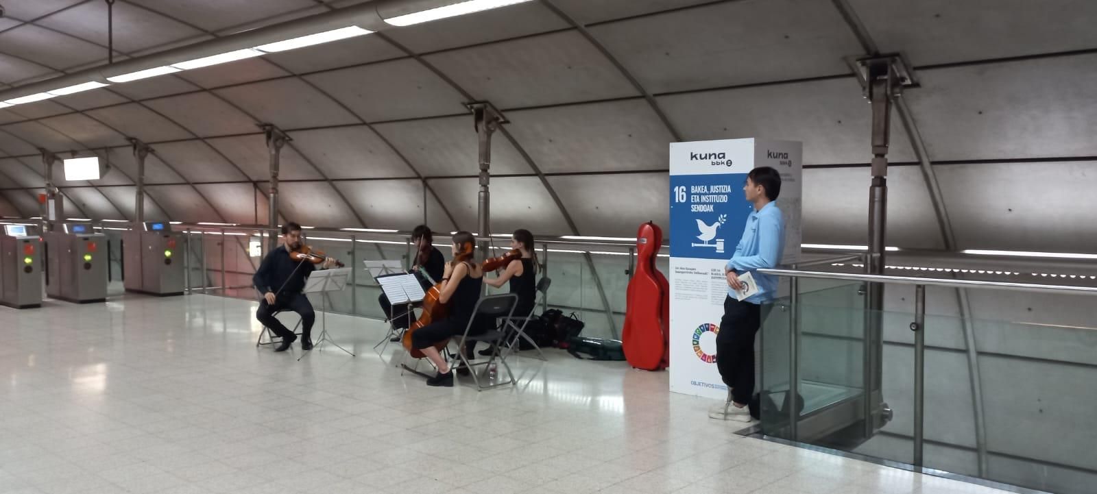 BBK Kuna saca los ODS a las calles de Bilbao