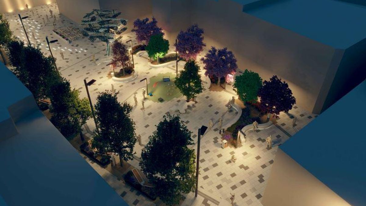 Projecte de reurbanització de la plaça del Convent i la Vila i la plaça Major de Carlet.