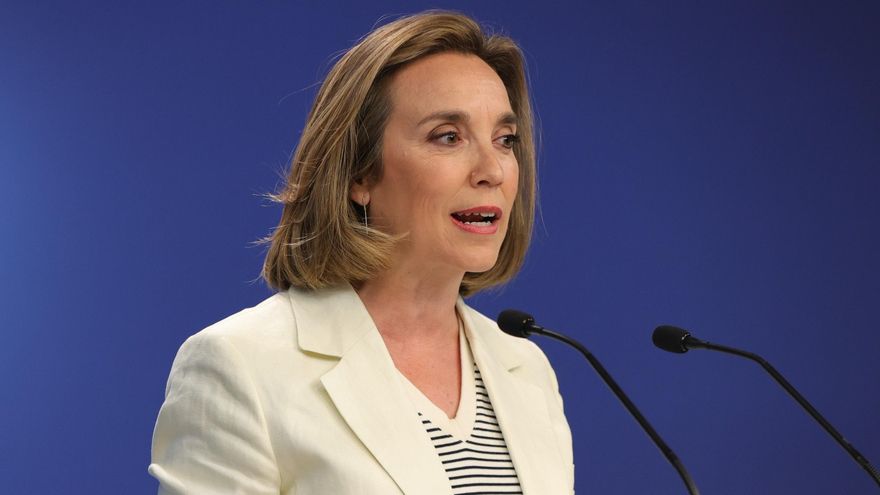 La secretaria general del PP, Cuca Gamarra